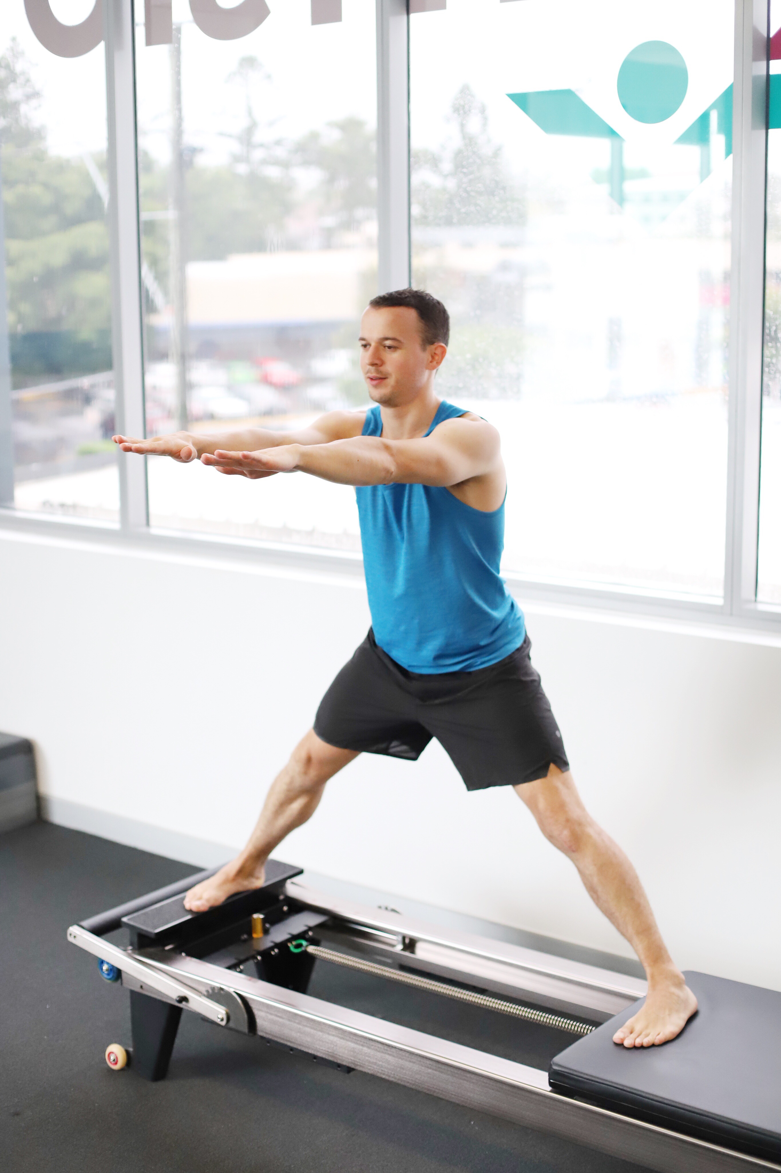 Reformer Standing Abduction and Adduction 1